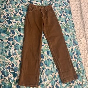 J. Galt brown pants, size small, mid waist.